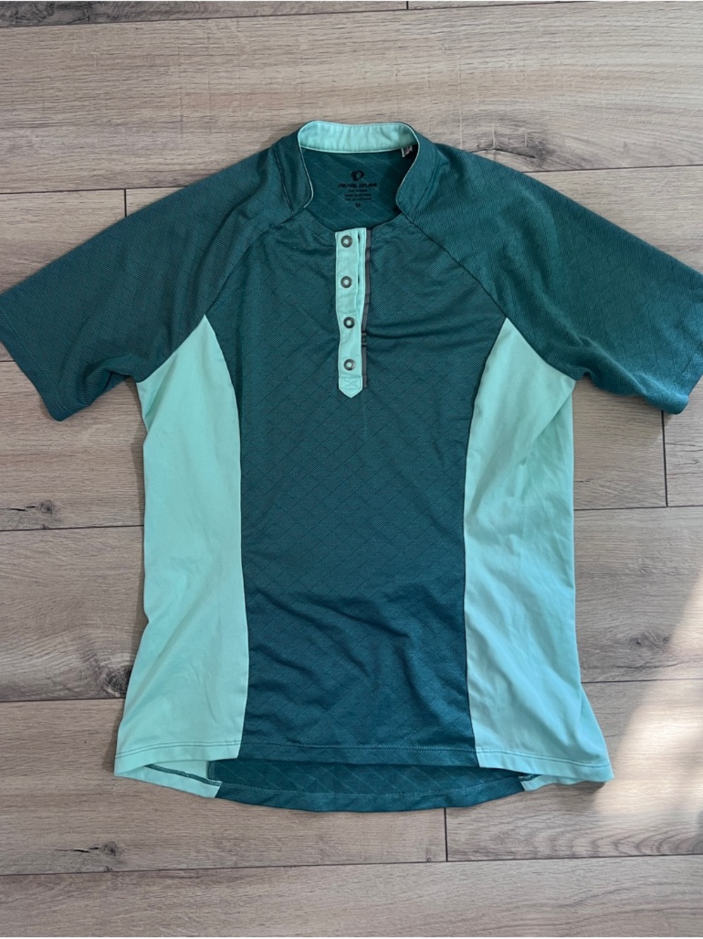 Pearl Izumi Short Sleeve Women’s Cycling Jersey - Dark Teal & Mint Medium
